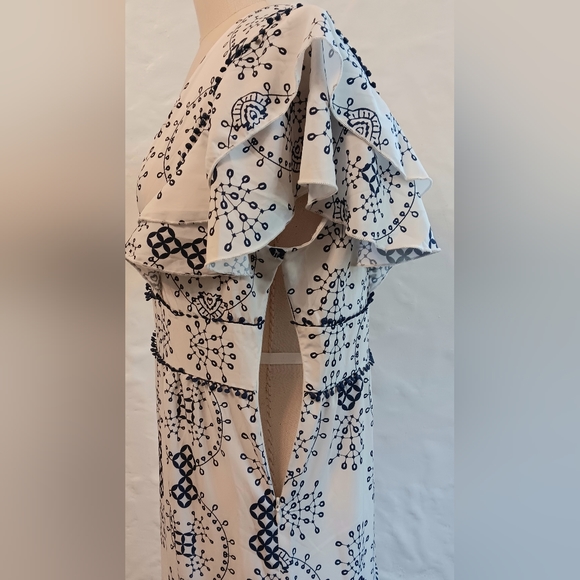 Beautiful silky boho dress. Small/Medium. - Picture 7 of 9